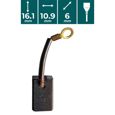 SZCZOTKI WĘGLOWE do VKK757 Vander