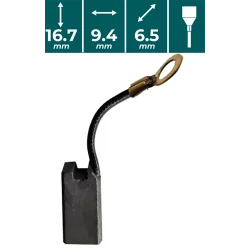 SZCZOTKI WĘGLOWE do VBR701 VANDER