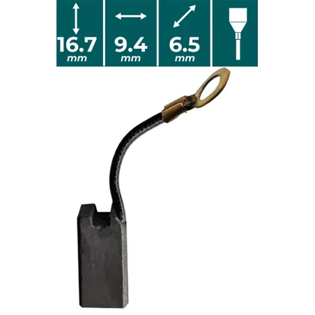 SZCZOTKI WĘGLOWE do VBR701 VANDER