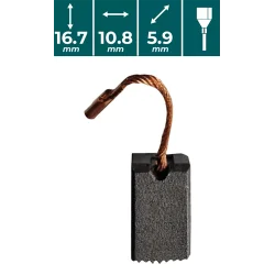 SZCZOTKI WĘGLOWE do VSK729 Vander