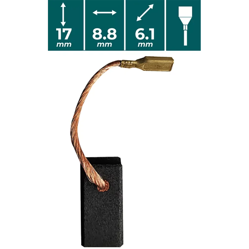 SZCZOTKI WĘGLOWE do ASK002 Vander