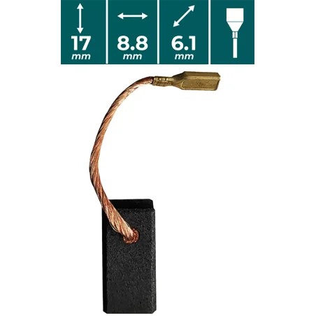 SZCZOTKI WĘGLOWE do ASK002 Vander