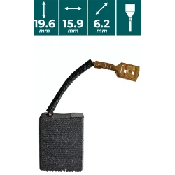 SZCZOTKI WĘGLOWE do ASK001 Vander