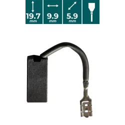 SZCZOTKI WĘGLOWE do VUD775 VANDER