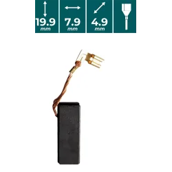 SZCZOTKI WĘGLOWE do VMU705 Vander