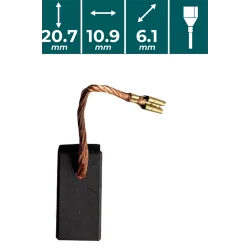 SZCZOTKI WĘGLOWE do VSK741/VAG741 Vander