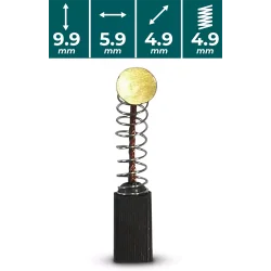 SZCZOTKI WĘGLOWE do VWE740 Vander