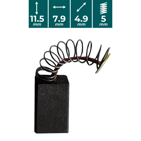 SZCZOTKI WĘGLOWE do VWE735 Vander