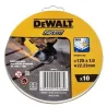 Tarcza do cięcia stali nierdzewnej 125x1mm INOX puszka 10szt. DT3507-QZ DeWALT