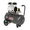 KOMPRESOR BEZOLEJOWY 1500W, zbiornik 50l, max. ciśnienie robocze 8 bar, wydajność   245 l/min NAC