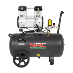KOMPRESOR BEZOLEJOWY 1500W, zbiornik 50l, max. ciśnienie robocze 8 bar, wydajność   245 l/min NAC