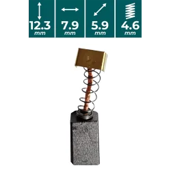 SZCZOTKI WĘGLOWE do VSE716  VANDER