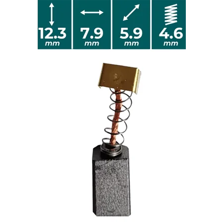 SZCZOTKI WĘGLOWE do VSE716  VANDER