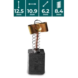 SZCZOTKI WĘGLOWE do AMU102 Vander