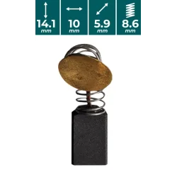 SZCZOTKI WĘGLOWE do VKK758 Vander