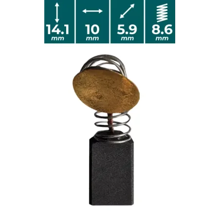 SZCZOTKI WĘGLOWE do VKK758 Vander