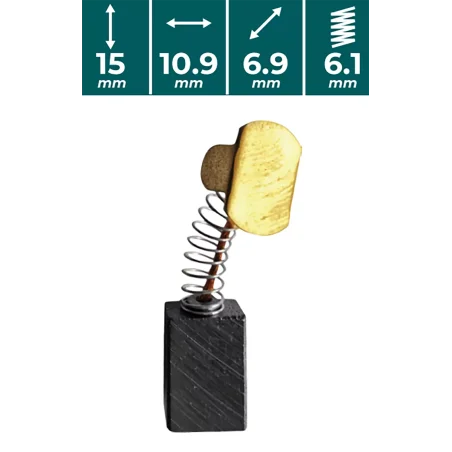 SZCZOTKI WĘGLOWE do VDS702 Vander