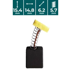 SZCZOTKI WĘGLOWE do VSM707 Vander