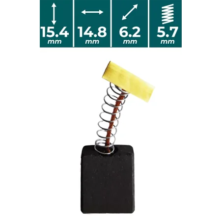 SZCZOTKI WĘGLOWE do VSM707 Vander