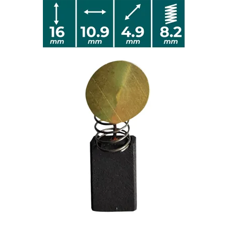 SZCZOTKI WĘGLOWE do VPO718 Vander