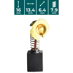 SZCZOTKI WĘGLOWE do VUM747 VANDER