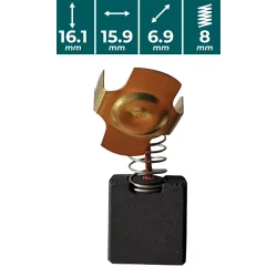 SZCZOTKI WĘGLOWE do VKW709 Vander