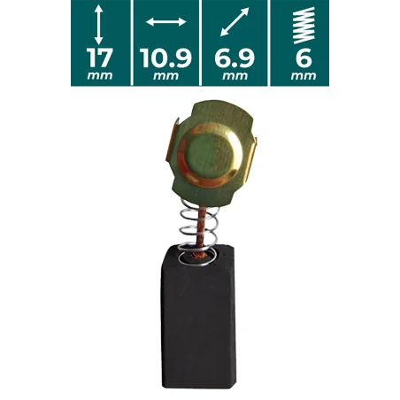 SZCZOTKI WĘGLOWE do VPD776 Vander