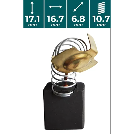 SZCZOTKI WĘGLOWE do VAG732 Vander