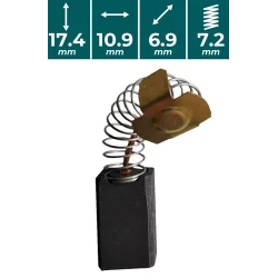 SZCZOTKI WĘGLOWE do BMU546 Vander