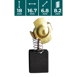 SZCZOTKI WĘGLOWE do VWH 716 Vander