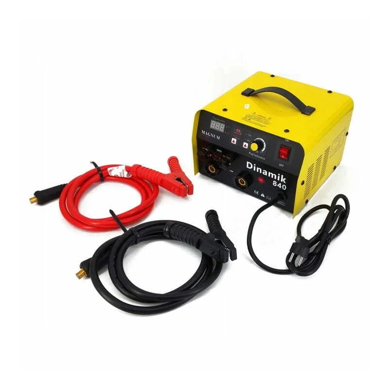 Prostownik z rozruchem inwerterowy ŁR INV-840 DINAMIK 840 MAGNUM ŻÓŁTY