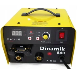 Prostownik z rozruchem inwerterowy ŁR INV-840 DINAMIK 840 MAGNUM ŻÓŁTY