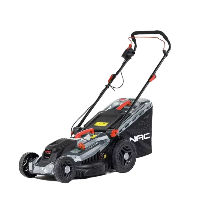 Kosiarka elektryczna 1800W, 42cm, plastic, kosz 50l, centralna, zabezpieczenie termiczne LE18-43-PB-C NAC