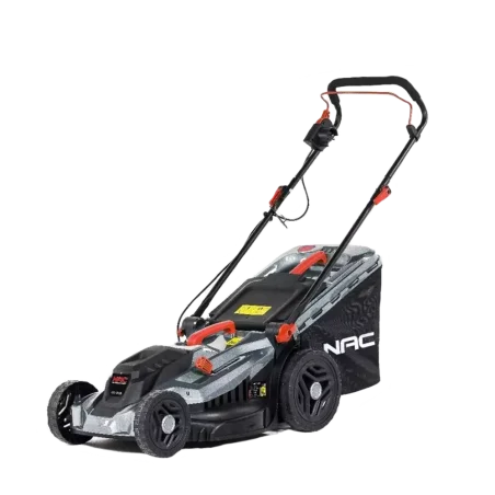 Kosiarka elektryczna 1800W, 42cm, plastic, kosz 50l, centralna, zabezpieczenie termiczne LE18-43-PB-C NAC