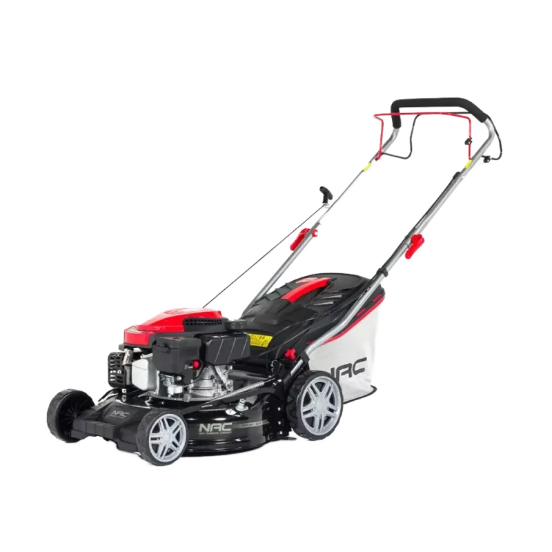 Kosiarka spalinowa z napędem 7,8Nm, 144cc, 46cm, central, kosz, łożyska, central, mycie, 4in1 NAC