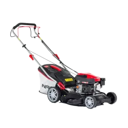 Kosiarka spalinowa z napędem 7,8Nm, 144cc, 46cm, central, kosz, łożyska, central, mycie, 4in1 NAC