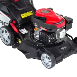 Kosiarka spalinowa z napędem 7,8Nm, 144cc, 46cm, central, kosz, łożyska, central, mycie, 4in1 NAC