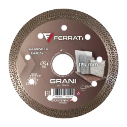 Tarcza diamentowa tnca 1A1R 115mm 22,23mm GRANI FERRATi