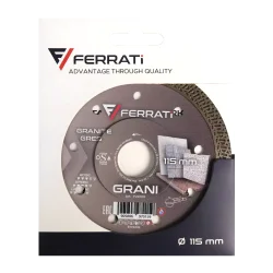 Tarcza diamentowa tnca 1A1R 115mm 22,23mm GRANI FERRATi