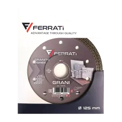 Tarcza diamentowa tnca 1A1R 125mm 22,23mm GRANI FERRATi