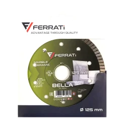 Tarcza diamentowa tnąca 1A1R 125mm 22,23mm BELLA FERRATi