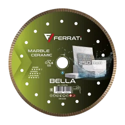 Tarcza diamentowa tnąca 1A1R 250mm 25,4mm BELLA FERRATi