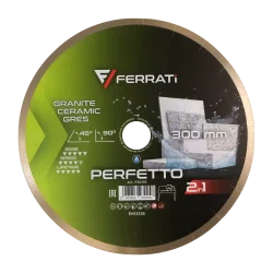 Tarcza diamentowa tnąca 1A1R 300mm 35/25,4mm PERFETTO FERRATi