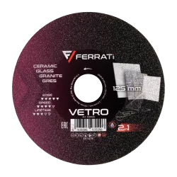 Tarcza diamentowa FERRATi VETRO 125mm do szlifowania gresu kamienia marmuru