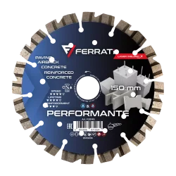 Tarcza diamentowa tnca 1A1RSS 150mm 22,23mm PERFORMANTE FERRATi