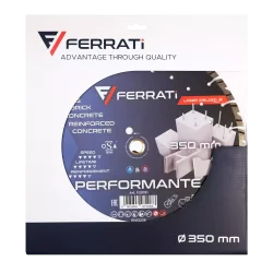 Tarcza diamentowa tnca 1A1RSS 350mm 25,4-F4mm PERFORMANTE FERRATi