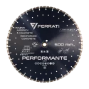 Tarcza diamentowa tnca 1A1RSS 500mm 25,4-F4mm PERFORMANTE FERRATi