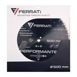 Tarcza diamentowa tnca 1A1RSS 500mm 25,4-F4mm PERFORMANTE FERRATi