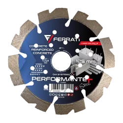 Tarcza diamentowa tnąca 1A1RSS 125mm 22,23mm PERFORMANTE PLUS FERRATi