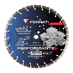 Tarcza diamentowa tnąca 1A1RSS 350mm 25,4-F4mm PERFORMANTE PLUS FERRATi